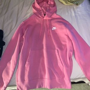 Nike, Pink women’s hoodie. size medium
